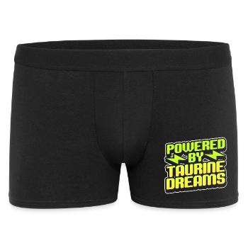 Energy Drink Powered By Taurine Dreams - Men's Boxer Shorts - black - Front