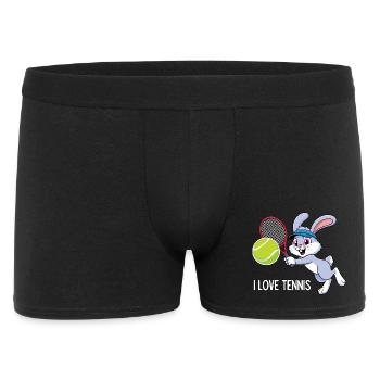 J’adore le tennis. - Boxer Homme - noir - Devant