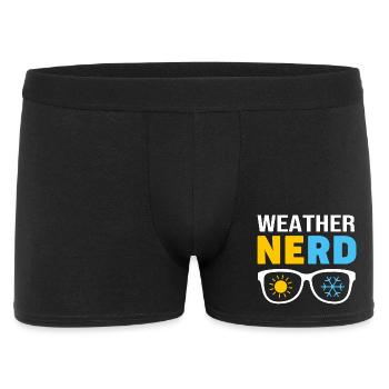 Storm Meteorology Meteorologist Tornado - Men's Boxer Shorts - black - Front