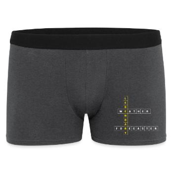 Tornado Meteorology Meteorologist Storm - Men's Boxer Shorts - charcoal grey - Front