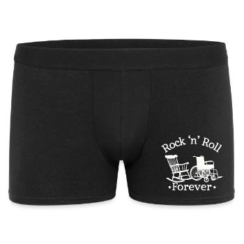 Rock n Roll Forever Music Lover Design - Men's Boxer Shorts - black - Front
