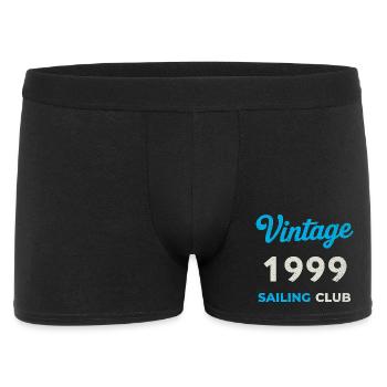 Millésime 1999 – Année de naissance rétro du Yachting Club - Boxer Homme - noir - Devant