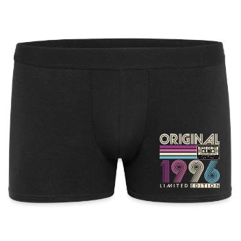 1996 Vintage Born 30th Birthday Gift - Men's Boxer Shorts - black - Front