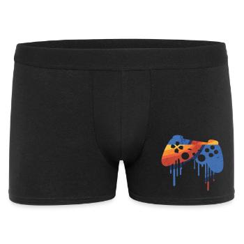 Gaming Retro - Men's Boxer Shorts - black - Front