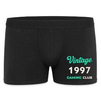 Vintage 1997 – Année de naissance rétro du Gaming Club - Boxer Homme - noir - Devant