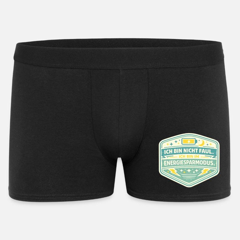 I'm in power saving mode - Men's Boxer Shorts - black