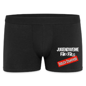 Jugendweihe - Jugendweihe 2026 - Men's Boxer Shorts - black - Front
