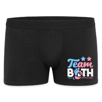 Team Both Twins Gender Reveal - Men's Boxer Shorts - black - Front
