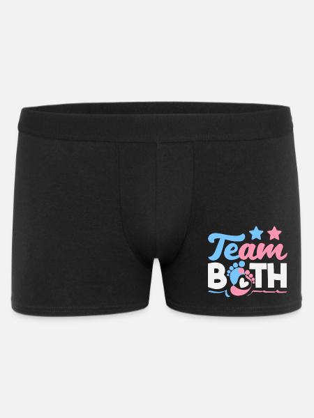 Team Both Twins Gender Reveal - Men's Boxer Shorts - black