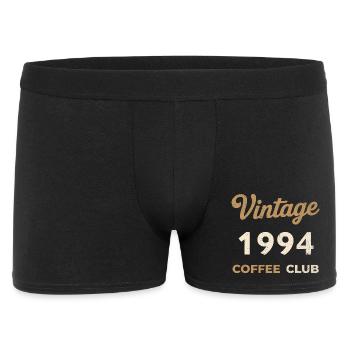 Vintage 1994 – Coffee Club Retro Birth Year - Men's Boxer Shorts - black - Front