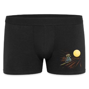 À vélo vers le soleil - Boxer Homme - noir - Devant
