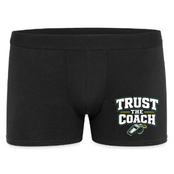 Soccer Training Youth Sports Coach - Men's Boxer Shorts - black - Front