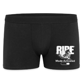 Ride Mode Activated Shirt Mountain Bike MTB - Men's Boxer Shorts - black - Front