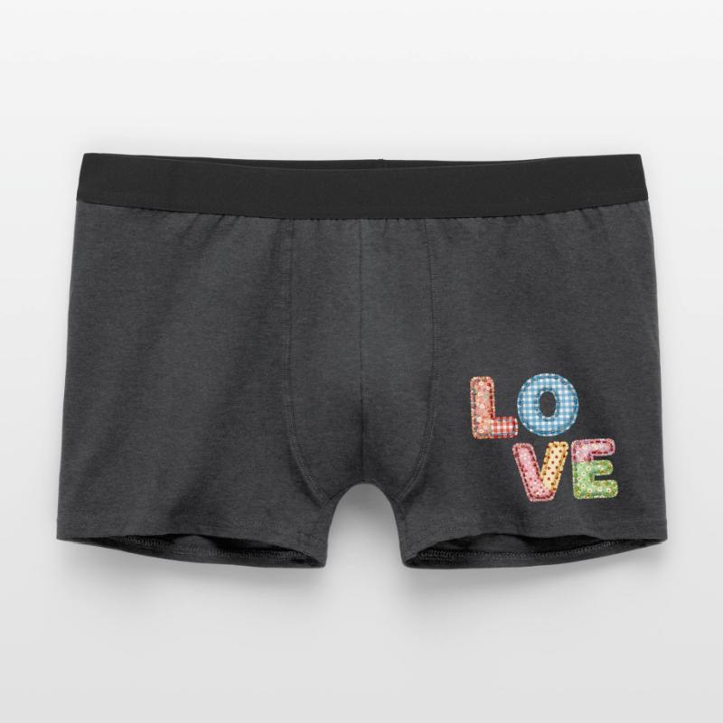 Patchwork Design Patchwork Patchwork Patches colorés Boxer Homme