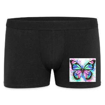 papillon - Boxer Homme - noir - Devant