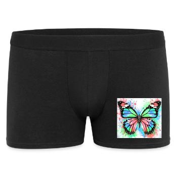 papillon - Boxer Homme - noir - Devant