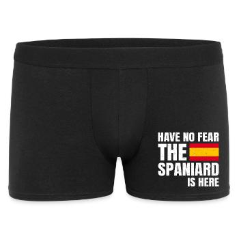 N’ayez pas peur L’Espagnol est là Espagne Espagne - Boxer Homme - noir - Devant