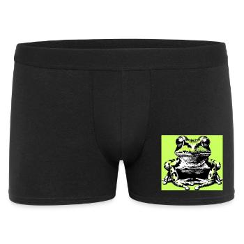 frog - Men's Boxer Shorts - black - Front