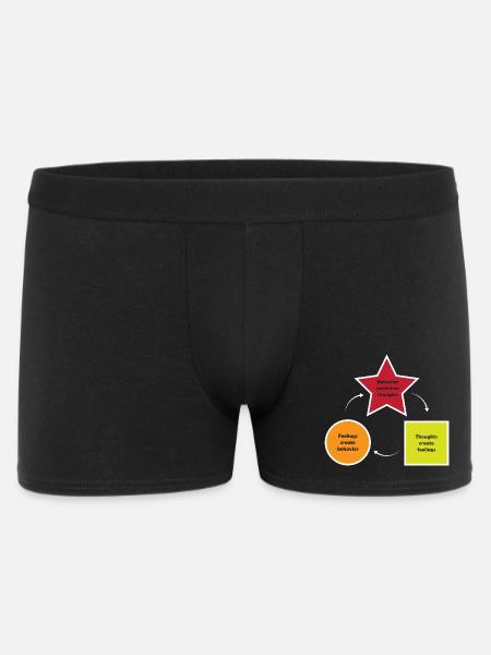 Behavioral Therapy, Behavior Therapy - Men's Boxer Shorts - black