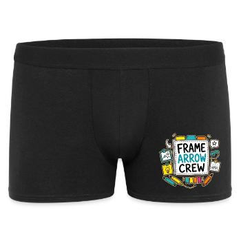 FRAME ARROW CREW - Men's Boxer Shorts - black - Front