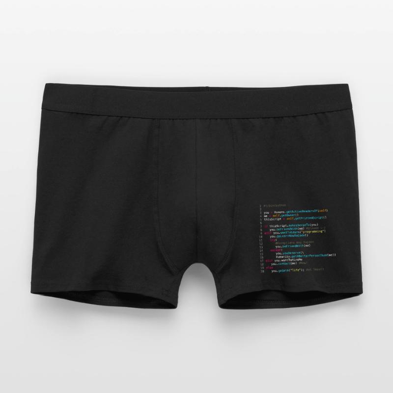 Be friends with programmers (in Python) Men's Boxer Shorts