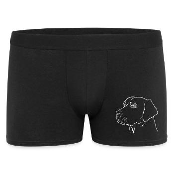 Labrador Retriever Portrait - Men's Boxer Shorts - black - Front