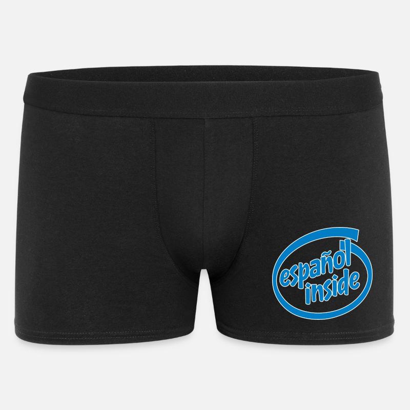 Spanisch drinnen - Männer Boxer Shorts - Schwarz