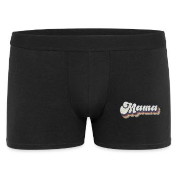 Mom retro vintage - Men's Boxer Shorts - black - Front
