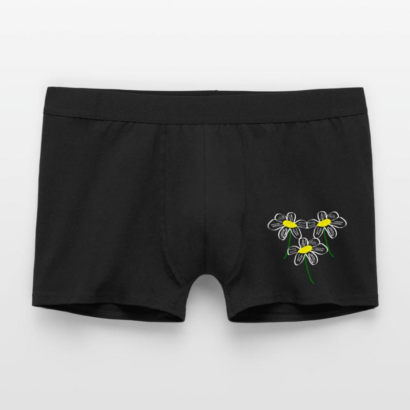Fleur Blanche Fleurs Blanches Fleurs Blanches Fleurs Blanches Boxer Homme