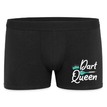 Dart Darts - Männer Boxer Shorts - Schwarz - Vorne
