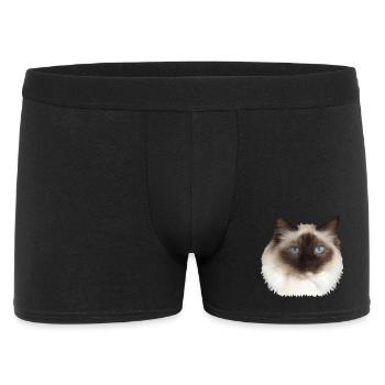 Fluffy Kitty - Men's Boxer Shorts - black - Front
