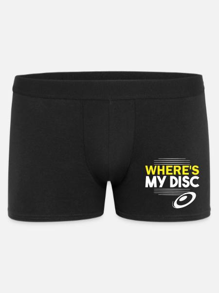 Où est mon disque ? - Boxer Homme - noir