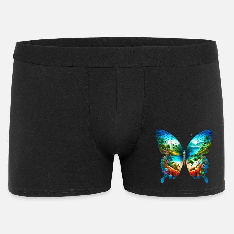 Papillon - Boxer Homme - noir