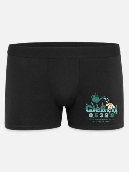 Gießen Hessen - Männer Boxer Shorts - Schwarz