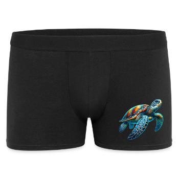 Turtle - Men's Boxer Shorts - black - Front