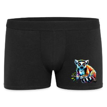Lémurien - Boxer Homme - noir - Devant