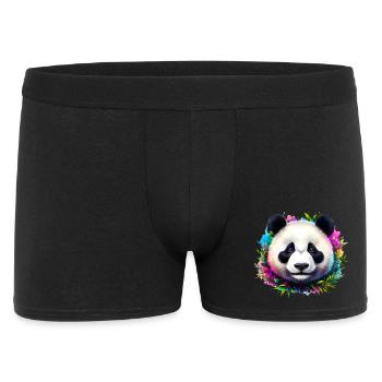 Panda - Men's Boxer Shorts - black - Front