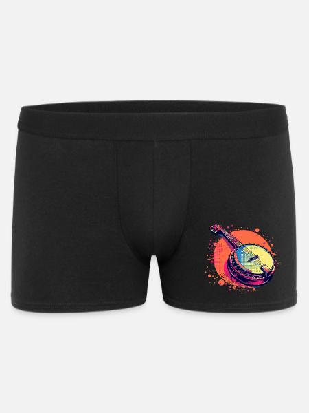 Banjo Comic Look - Men's Boxer Shorts - black