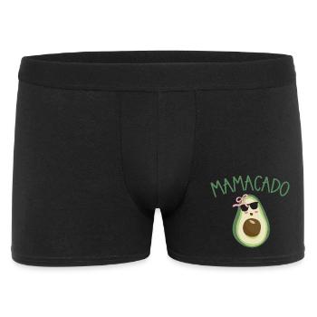 Mamacado Avocado Stil - Männer Boxer Shorts - Schwarz - Vorne