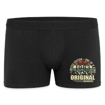 october 1983 - 42nd birthday gift october - Men's Boxer Shorts - black - Front