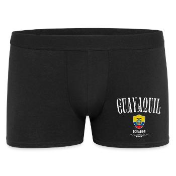 Guayaquil Équateur, design minimaliste élégant - Boxer Homme - noir - Devant