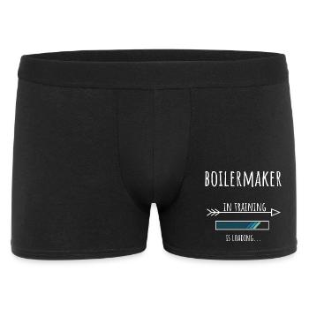 Gift Profession Training Boilersmith - Men's Boxer Shorts - black - Front