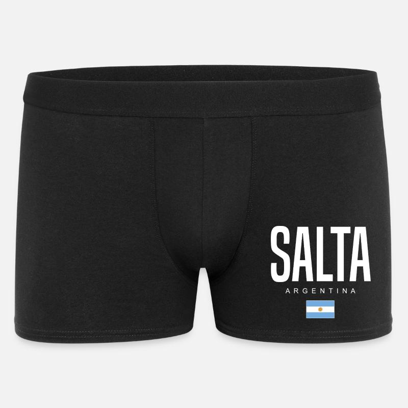 Salta Argentinien Argentinier - Männer Boxer Shorts - Schwarz