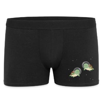 Tortues de l’espace mignonnes - Boxer Homme - noir - Devant