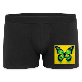 butterfly - Men's Boxer Shorts - black - Front