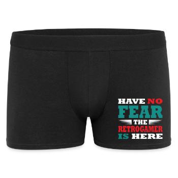N’ayez crainte, le Retrogamer est là Tenue - Boxer Homme - noir - Devant