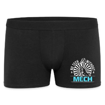 Mechanical Engineering Maschinenbauer Ingenieur - Männer Boxer Shorts - Schwarz - Vorne