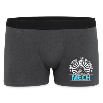 Mechanical Engineering Mechanical Engineer - Men's Boxer Shorts - charcoal grey - Front