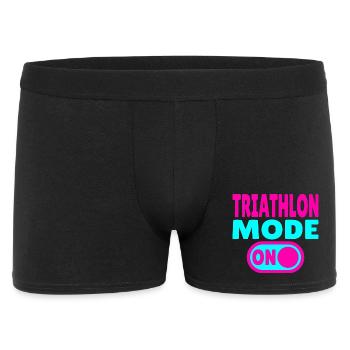 Mode triathlon ACTIVÉ - Course cycliste de natation - Boxer Homme - noir - Devant