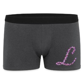 Symphony of Blossoms - Men's Boxer Shorts - charcoal grey - Front
